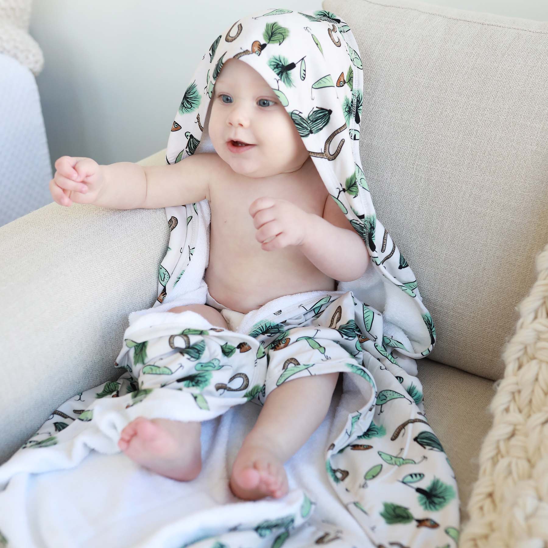 Bamboo Hooded Towel | Tackle Box - Image 4
