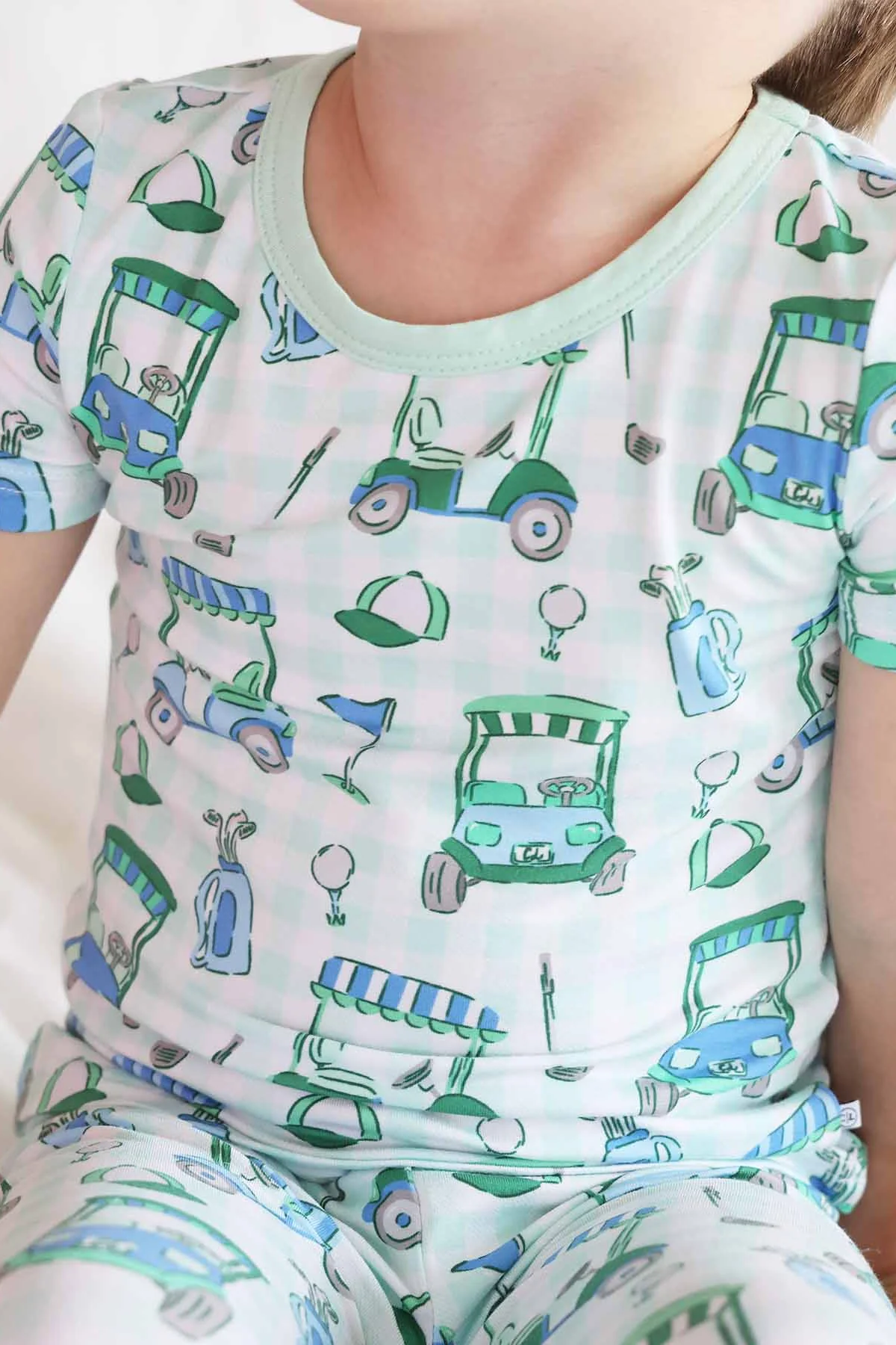 Birdie Babes Two Piece Pajama Set | Green - Image 3