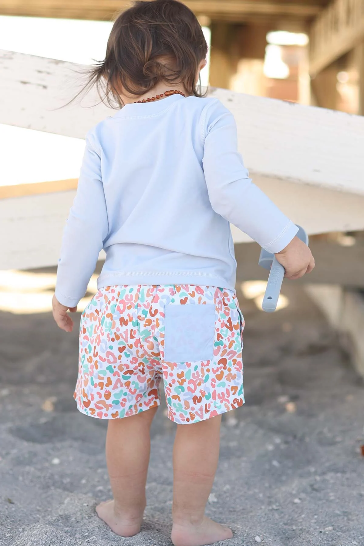 Boy's Swim Trunks | Happy Spots - Image 3