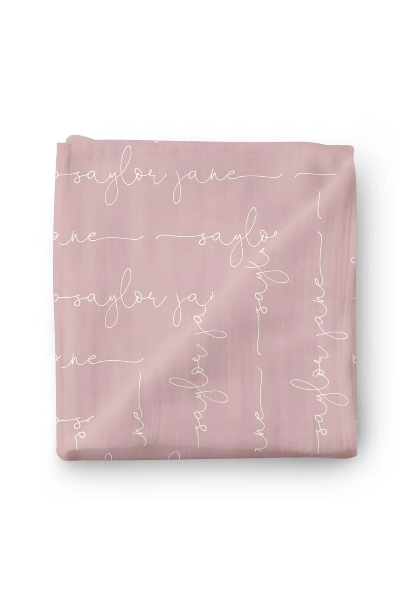 Personalized Baby Name Swaddle Blanket - Image 12
