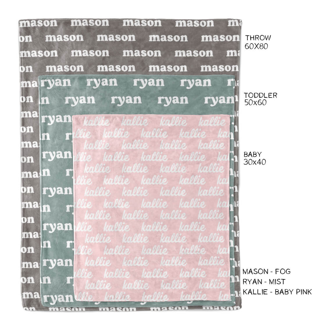 Personalized Color Blanket | Bright Neons - Image 5
