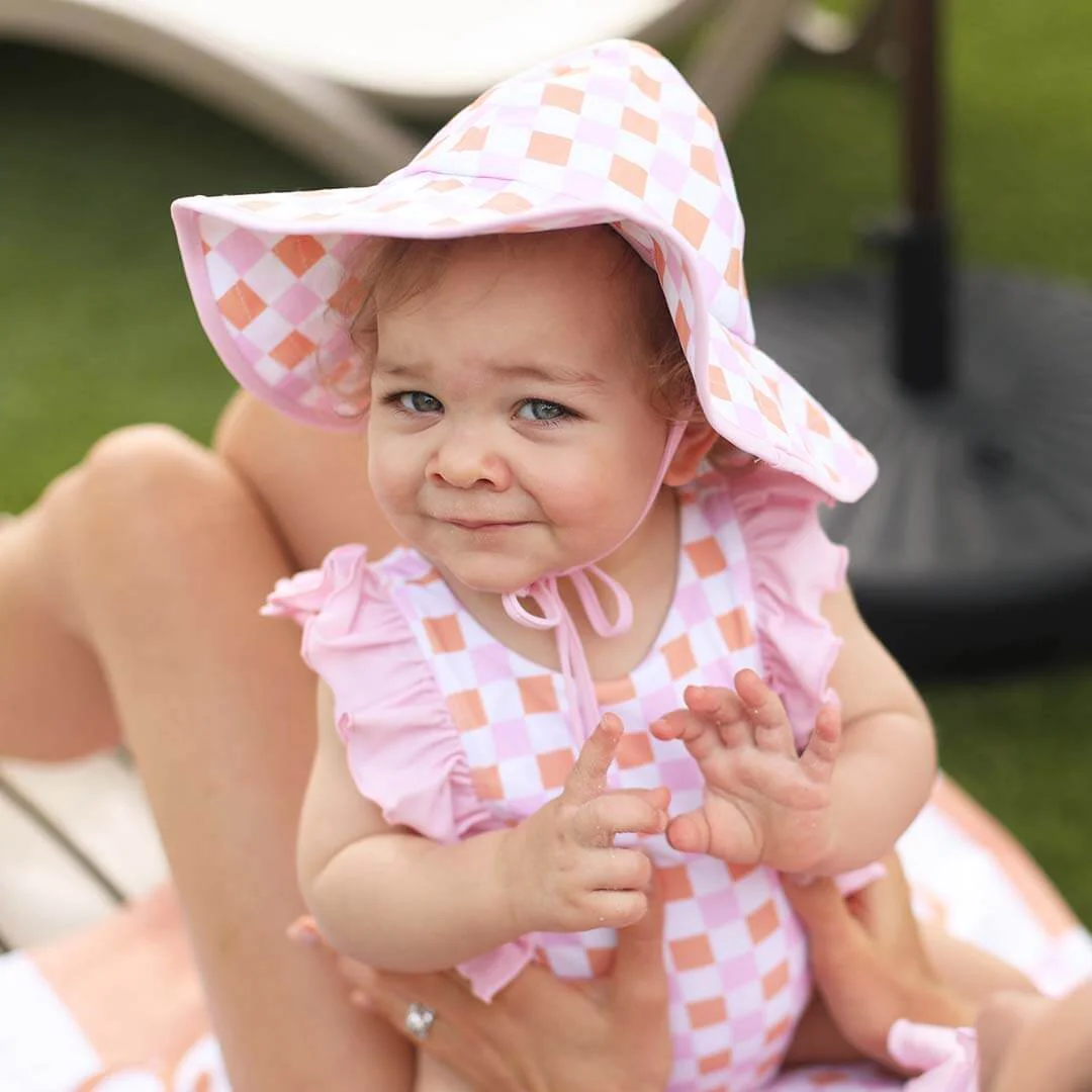 Printed Sun Hat | Check Me Out - Image 3