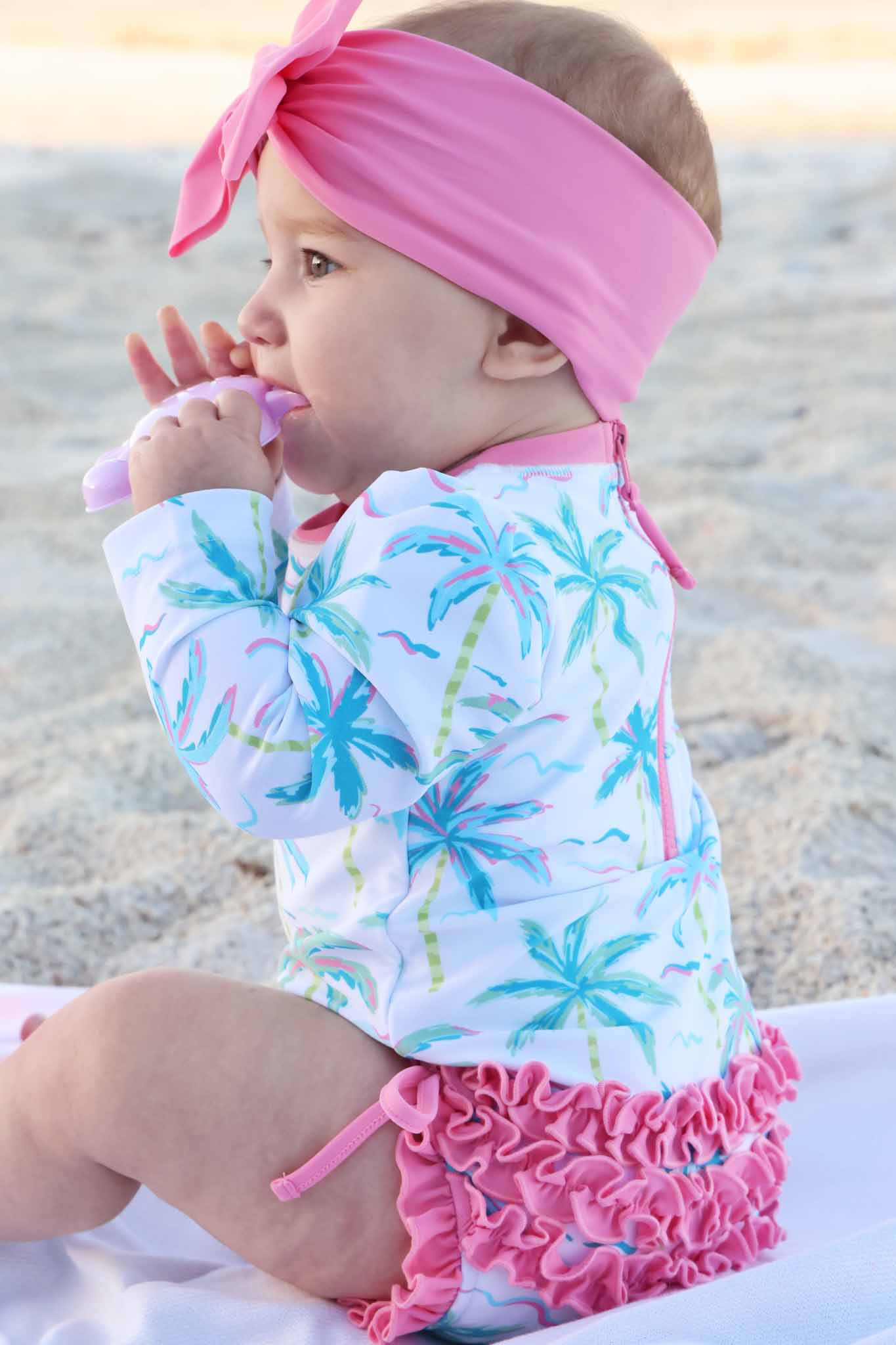 Swim Bow | Tropical Pink - Image 3